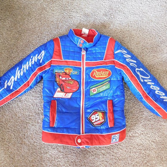 DISNEY STORE LIGHTNING MCQUEEN JACKET - Picture 1 of 14